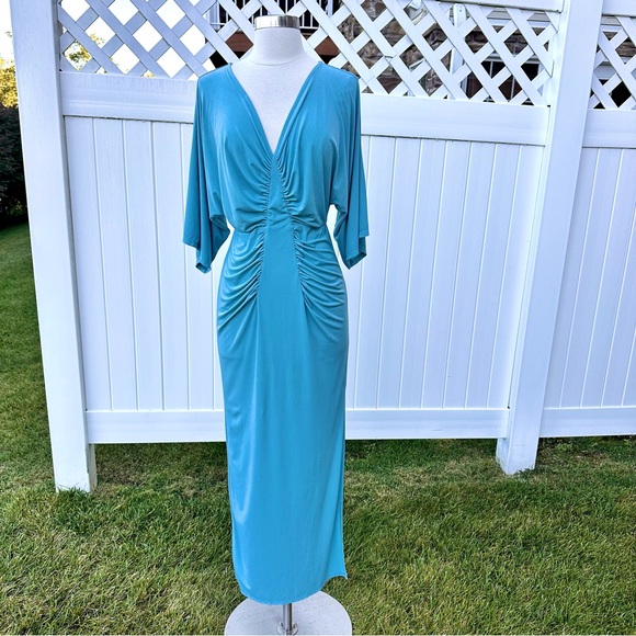 Venus Drape Sleeve Maxi Dress - Picture 3 of 16